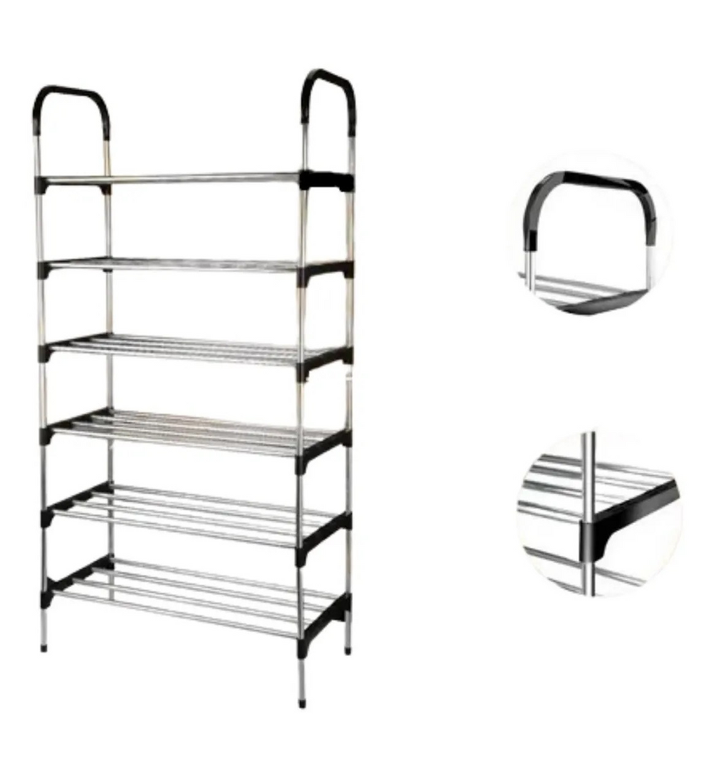 Organizador de zapatos (Zapatero) de 6 niveles para 18 pares