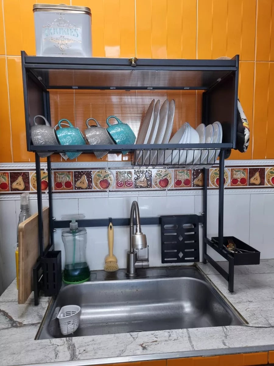 Escurridor, organizador de platos Con Cajon (platero)cocina Alto 78,5 cm Ancho 65 cm