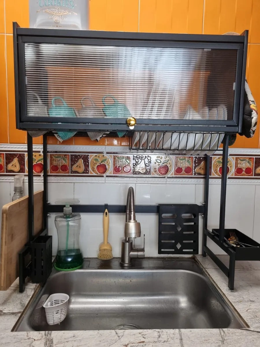 Escurridor, organizador de platos Con Cajon (platero)cocina Alto 78,5 cm Ancho 65 cm