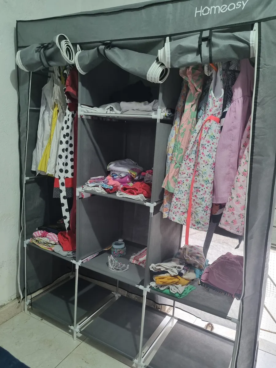 Armario, Closet, organizador portatil de ropa  de 1.7m