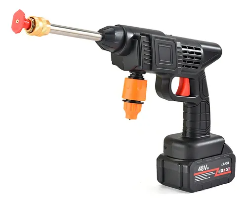 Hidrolavadora portatil, inalambrica de 2 baterias