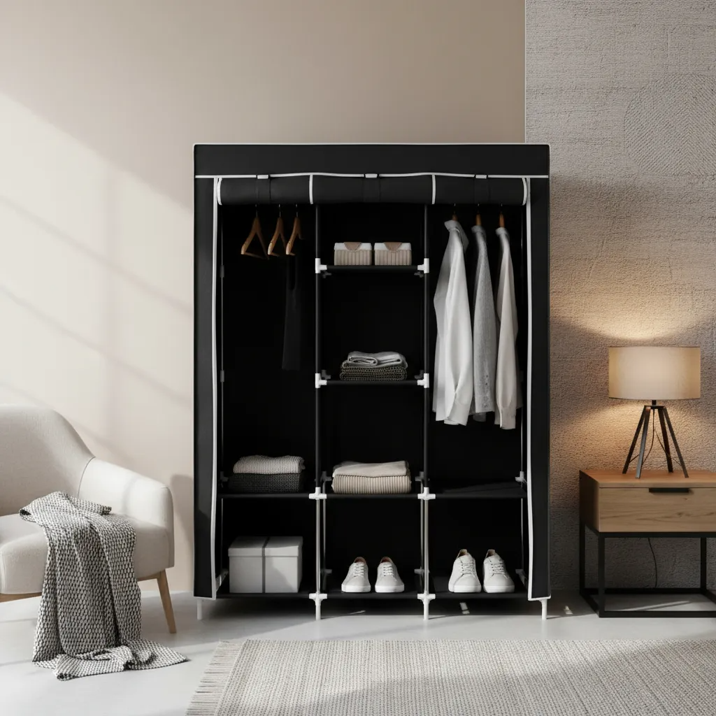 Armario, Closet, organizador portatil de ropa  de 1.7m